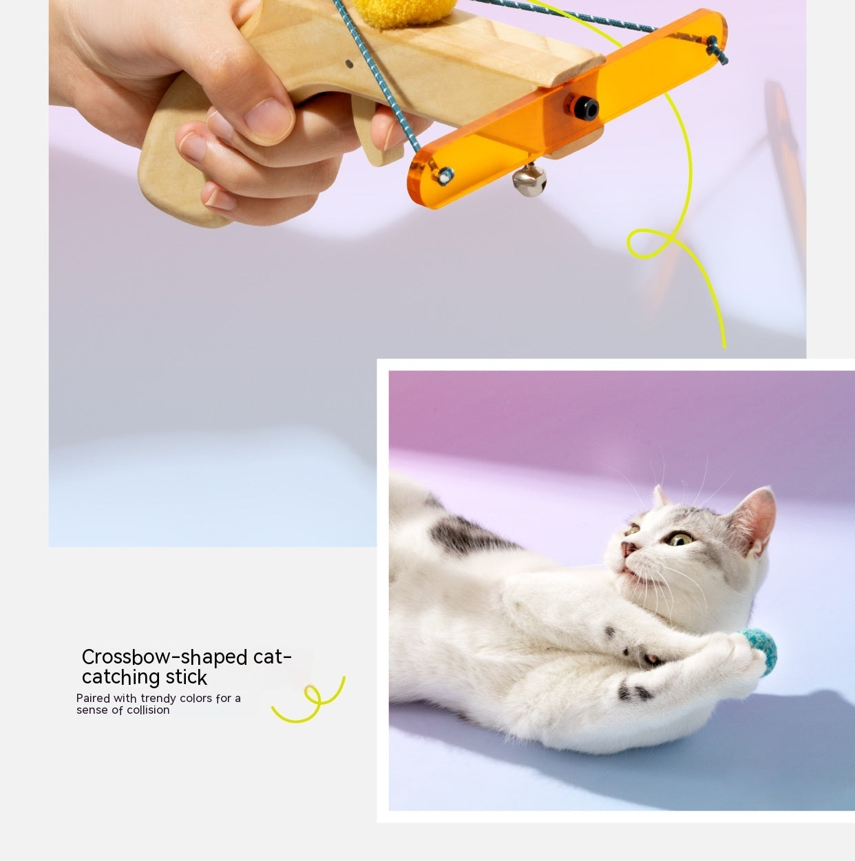 Cat Relieving Boredom Interactive Self-Hi Toy