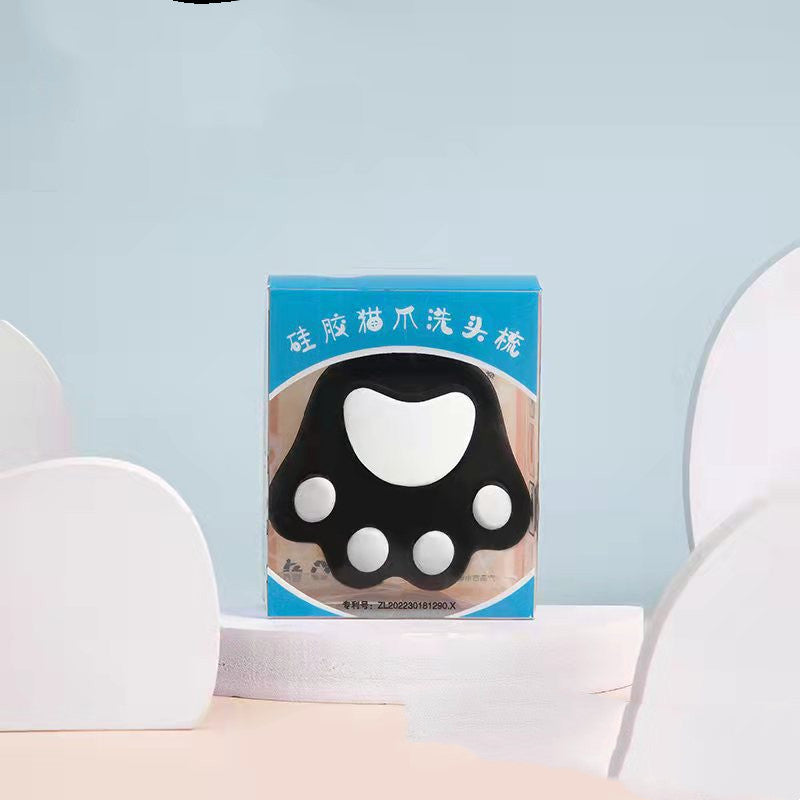 Home Student Decompression Massage Silicone Cat Claw Head Shampoo Health Care Comb