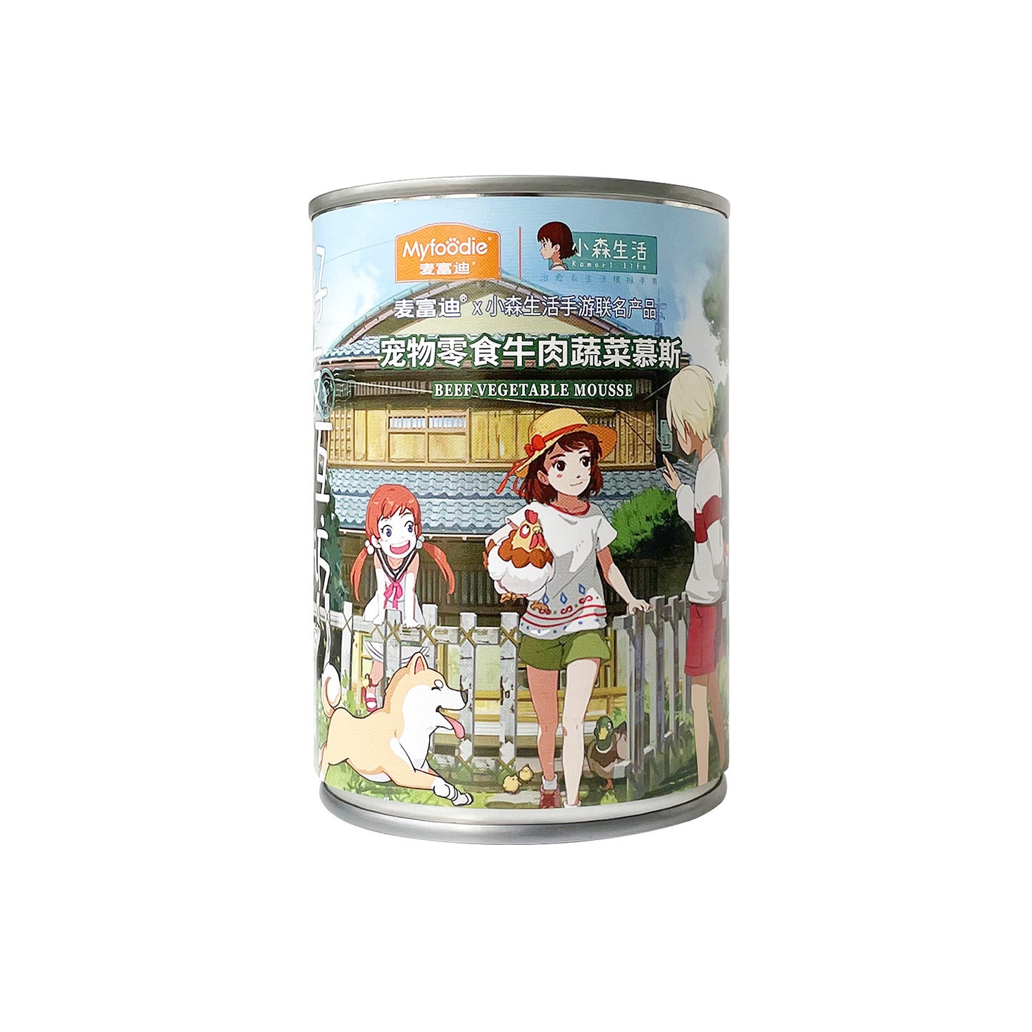 Naughty Dog Canned 375g Beef Chicken Wet Food