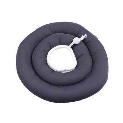 Elizabethan Collar Cute Cat Cone Collar Dog Elizabethan Collar Adjustable Wounds Recovery Collar Waterproof Dog & Cat Neck Cones