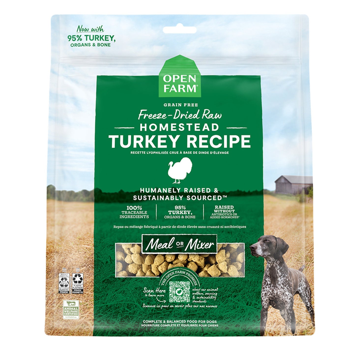 Homestead Turkey & Chicken Grain-Free Dry Dog Food