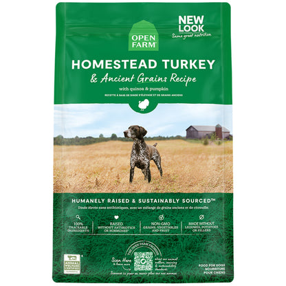 Homestead Turkey & Chicken Grain-Free Dry Dog Food