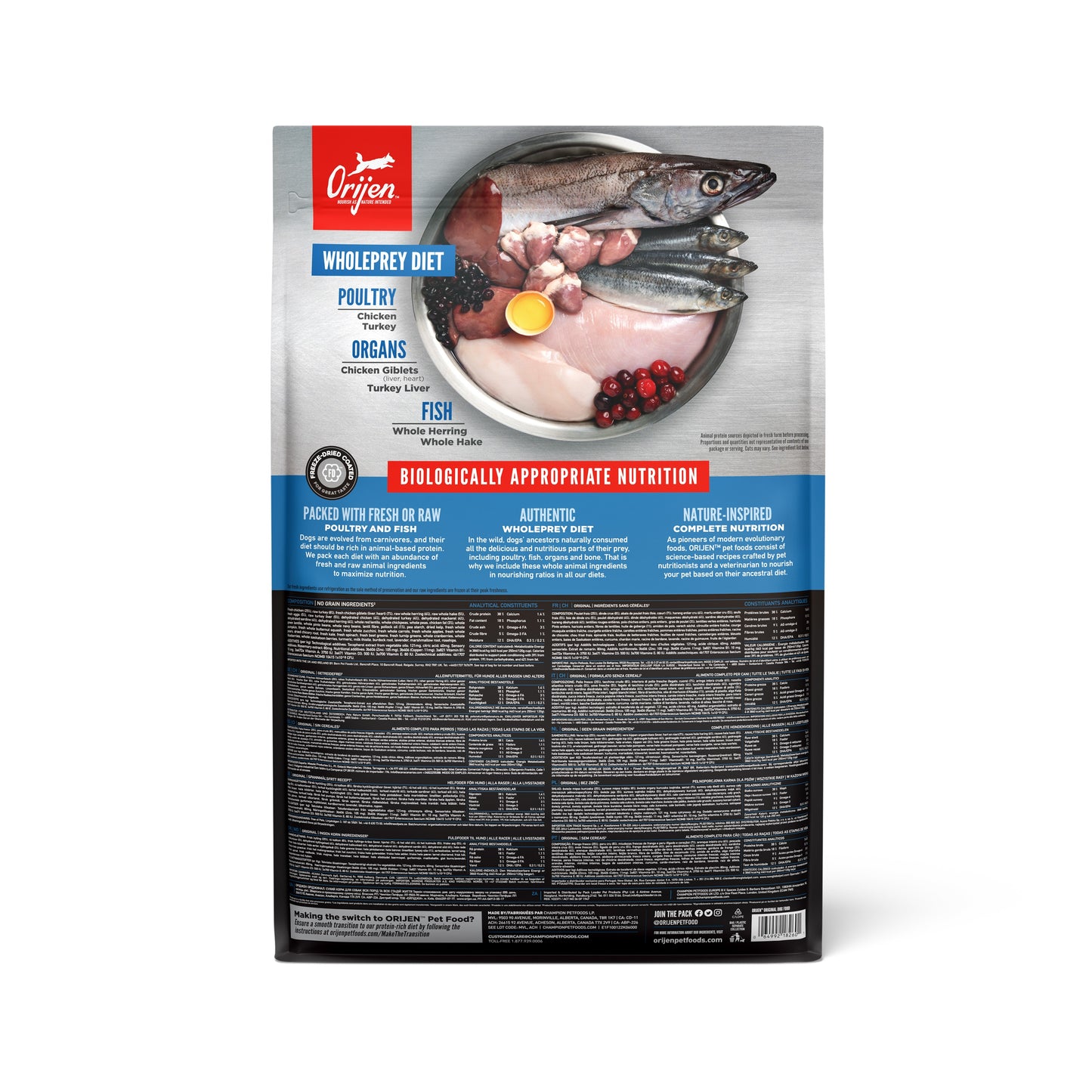 ORIJEN Original Grain-Free Dry Dog Food